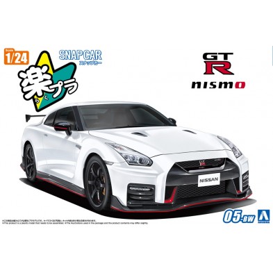 1/24 R35 NISSAN GT-R NISMO 2017 Brilliant White Pearl 